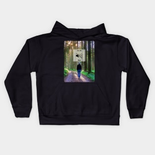 Mute city life Kids Hoodie